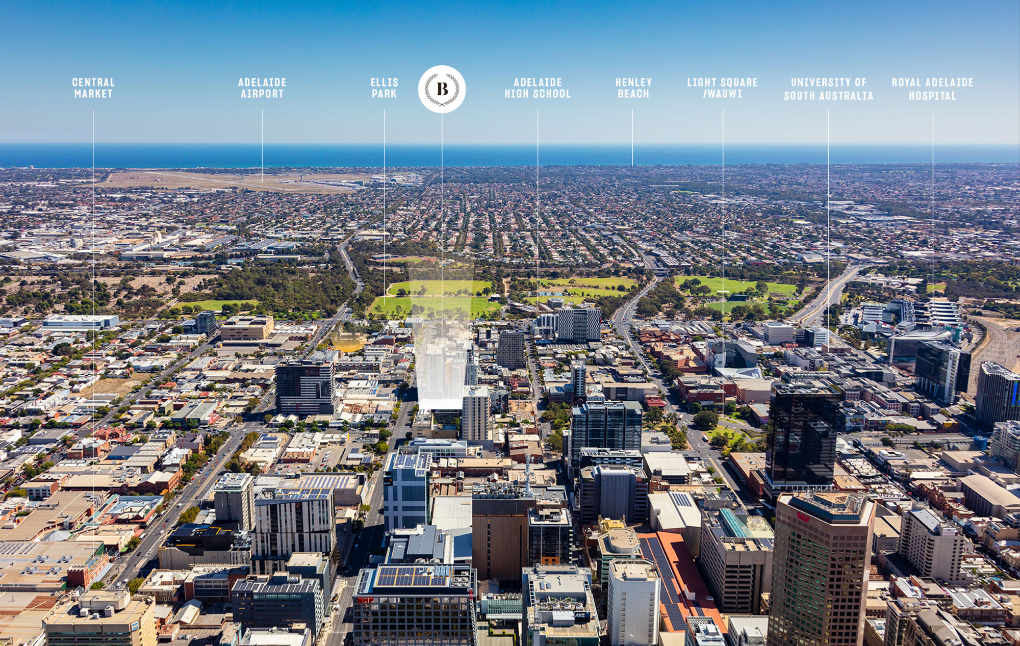 location balfoursquare aerial